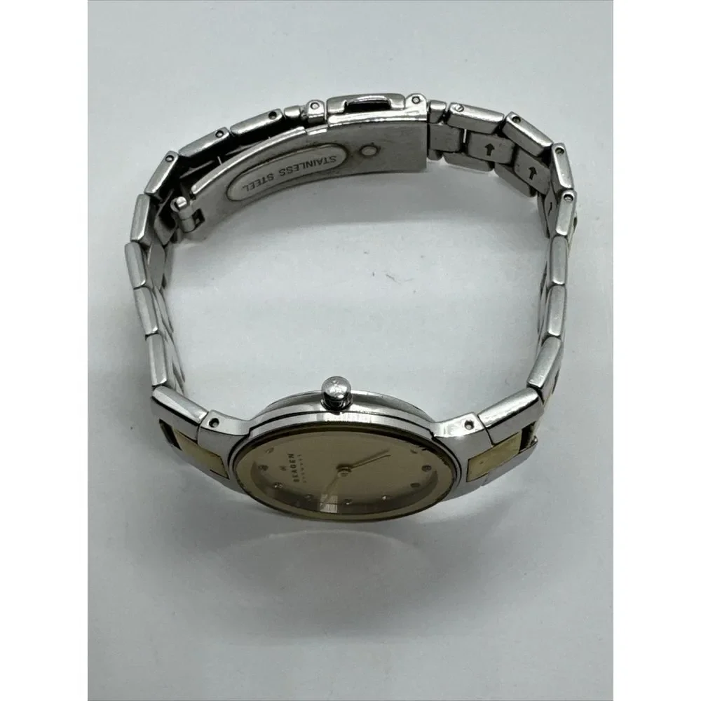 Skagen SKW2090 Women's Two Tone Stainless Steel Analog Dial Quartz Watch JNA966